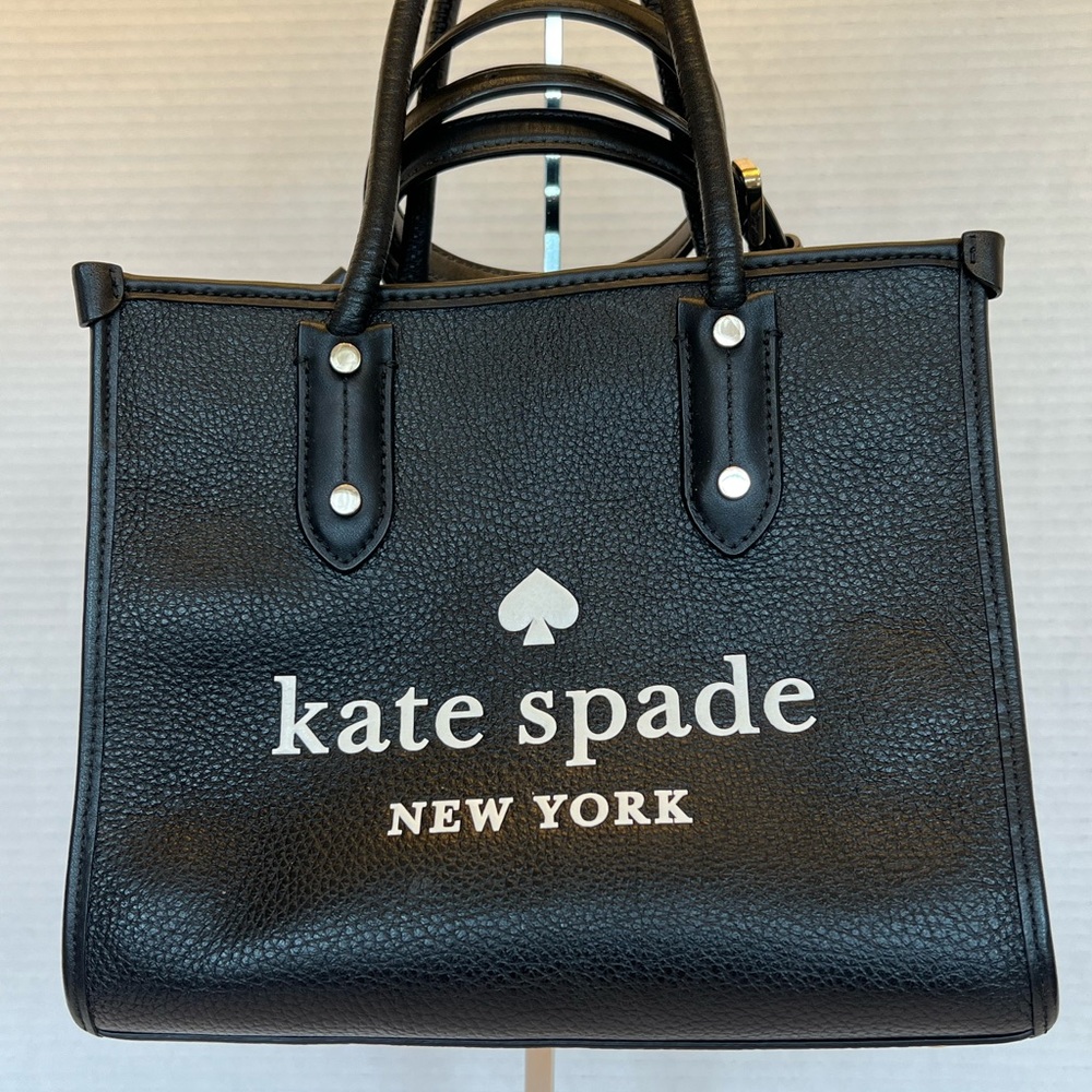 Kate Spade Black Mini Ella Tote with Crossbody Stràp